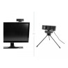 Delock USB UHD Webcam mit Mikrofon 4K 30 Hz 110° Blickwinkel und Stativ
