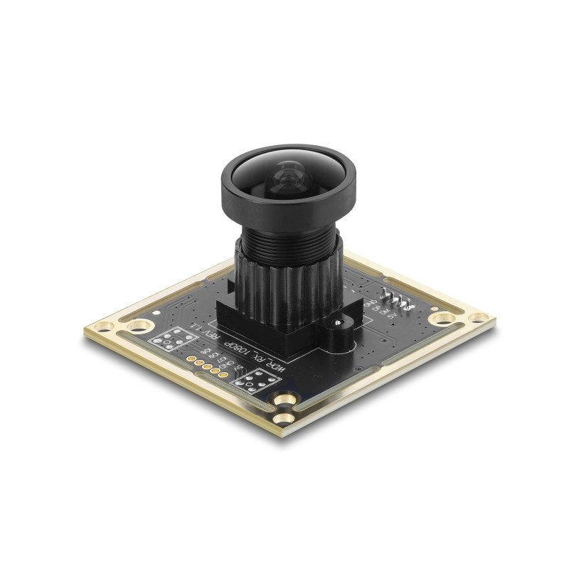 Delock USB 2.0 Kameramodul mit Wide Dynamic Range 1,92 Megapixel 120° V6 Fixfokus