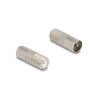 Delock DAB+ DVB-T2 Antenne F Stecker 5 - 25 dB aktiv omnidirektional schwarz Klebemontage