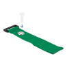 Delock Klett-Kabelbinder mit Schlaufe und Befestigungsöse L 280 x B 38 mm grün 3 Stück