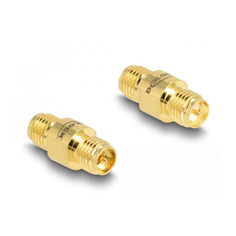 Delock Adapter RP-SMA Buchse zu RP-SMA Buchse C6801