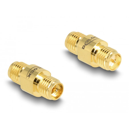 Delock Adapter RP-SMA Buchse zu RP-SMA Buchse C6801