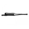 Delock Strapazierfähiger Klettgurt mit Befestigungsöse L 435 x B 50 mm schwarz 5 Stück