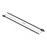 Delock Blitzbinder wiederverwendbar L 150 x B 2,4 mm schwarz 100 Stück