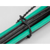 Delock Blitzbinder wiederverwendbar L 200 x B 2,4 mm schwarz 100 Stück