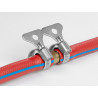 Delock Schlauchschelle mit Flügelmutter 32 - 50 mm 10 Stück Metall
