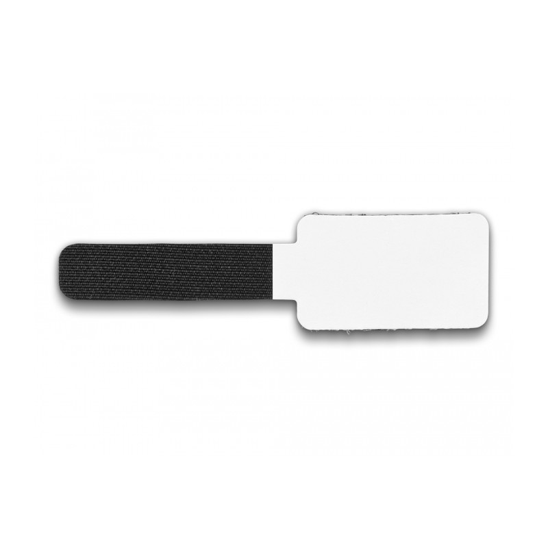 Delock Mini Klett-Kabelhalter L 90 mm x B 24 mm selbstklebend 10 Stück schwarz