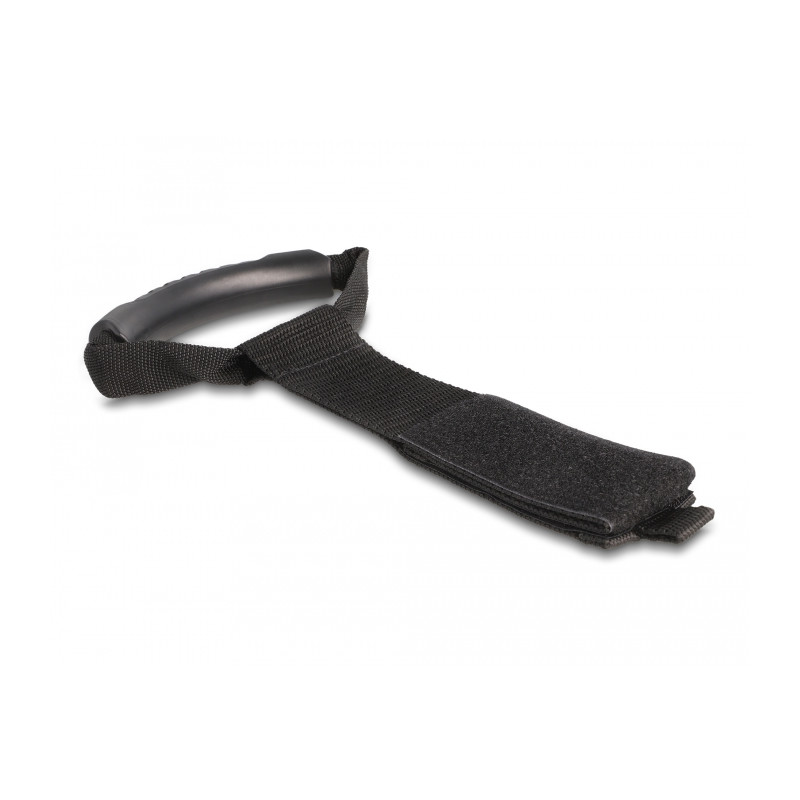 Delock Tragegurt mit Klettverschluss L 435 x B 50 mm schwarz 2 Stück