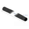 Delock Schrumpfschlauch X-Muster rutschfest 1 m x 30 mm schwarz
