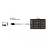 Delock USB Type-C™ Nummernblock 19 Tasten schwarz