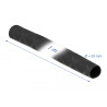 Delock Schrumpfschlauch X-Muster rutschfest 1 m x 50 mm schwarz