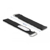Delock Klettkabelbinder mit Schlaufe und Beschriftungsfeld L 305 x B 25 mm schwarz 5 Stück