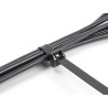 Delock Kabelbinder mit Metallzunge L 406 x B 12,7 mm 10 Stück schwarz