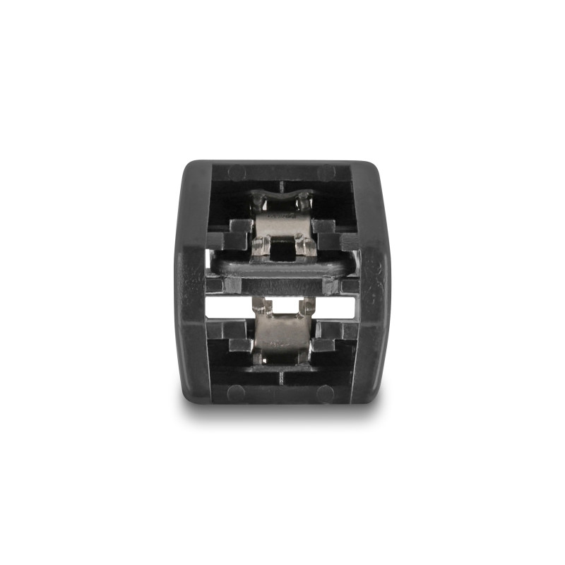 Delock Kabelbinder mit Metallzunge L 457 x B 12,7 mm 10 Stück schwarz
