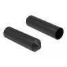 Delock Endkappen mit Innenkleber 70 x 20 mm 2 Stück schwarz