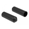Delock Endkappen mit Innenkleber 80 x 25 mm 2 Stück schwarz