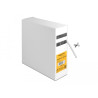 Delock Schrumpfschlauch Box, Schrumpfungsrate 2:1, 15 m x 2,4 mm transparent