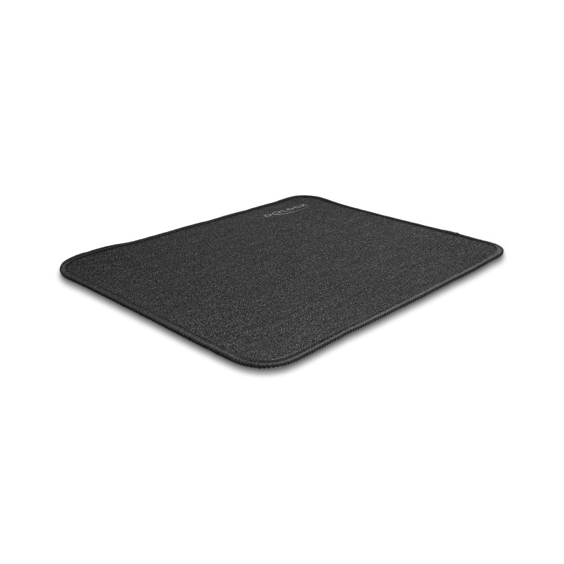 Delock Mauspad Glitzer-schwarz 300 x 245 mm