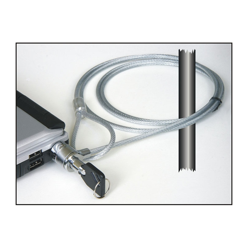 Navilock Notebook Sicherungskabel mit Schlüssel