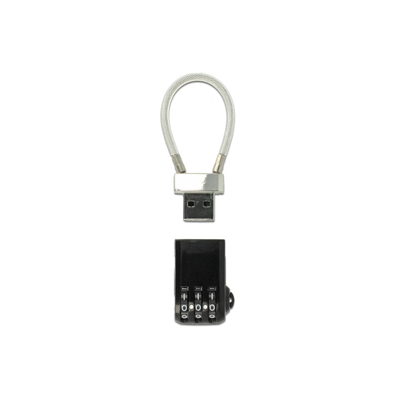 Navilock USB Schloss mit Zahlencode