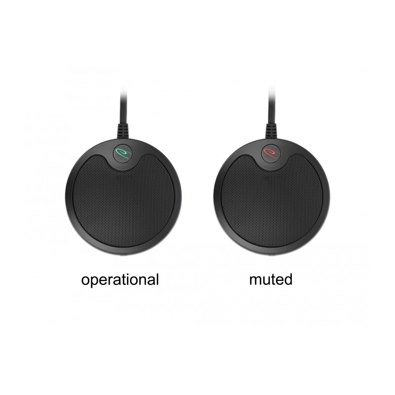 Delock USB Kondensator Mikrofon Omnidirektional für Konferenzen