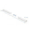Delock Geflechtschlauch dehnbar 10 m x 3 mm weiß