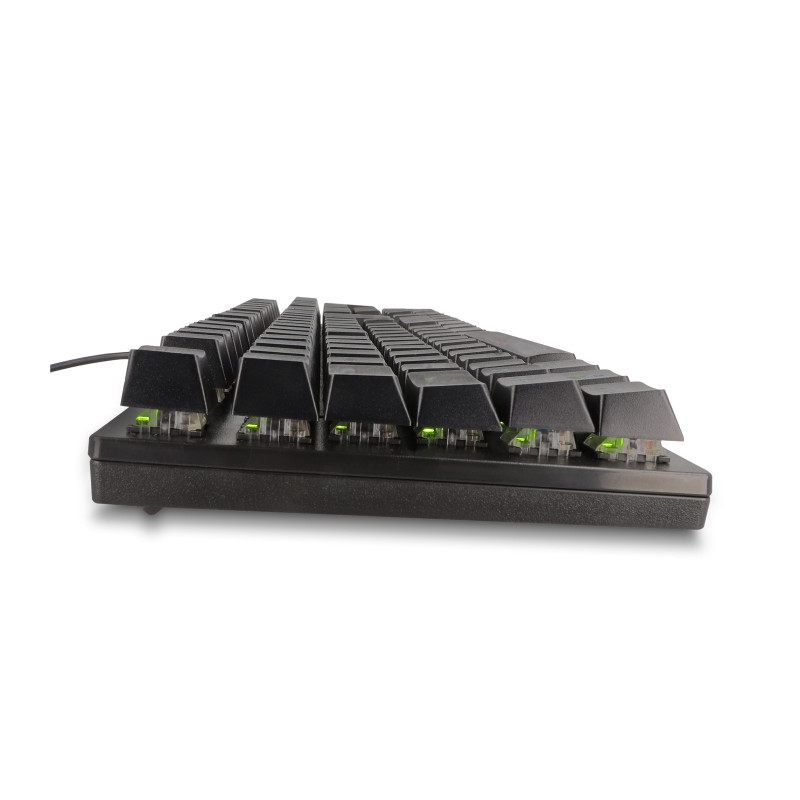 Delock Mechanische USB Gaming Tastatur kabelgebunden 1,6 m schwarz mit RGB Beleuchtung