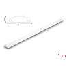 Delock Kabelkanal selbstklebend 30 x 8 mm - Länge 1 m weiß