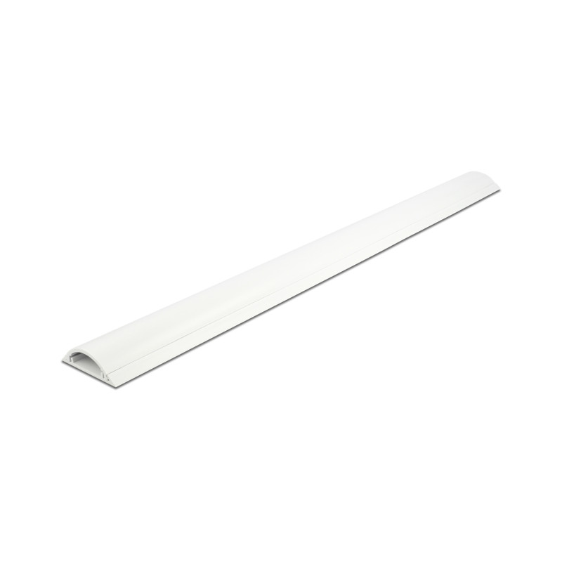 Delock Kabelkanal selbstklebend 50 x 12 mm - Länge 1 m weiß