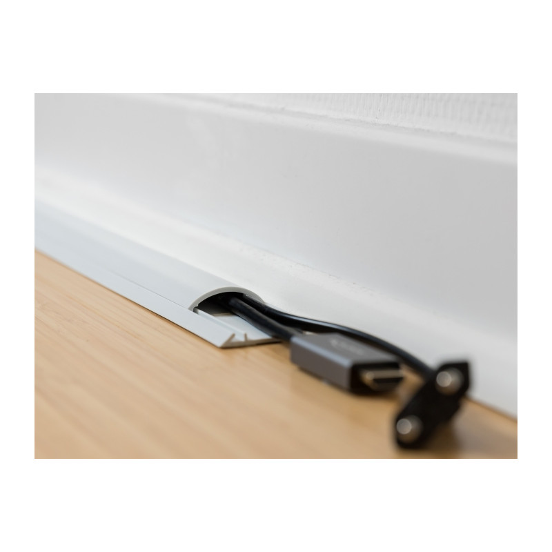 Delock Kabelkanal selbstklebend 89 x 21 mm - Länge 1 m weiß