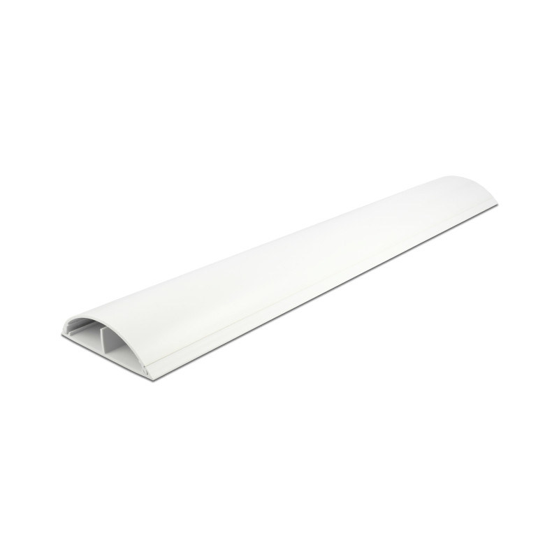 Delock Kabelkanal selbstklebend 89 x 21 mm - Länge 1 m weiß
