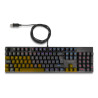 Delock Mechanische USB Gaming Tastatur kabelgebunden 1,6 m schwarz mit RGB Beleuchtung