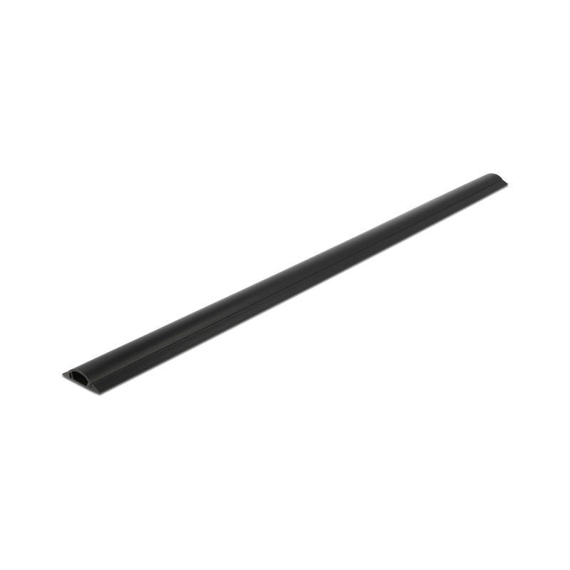 Delock Kabelkanal selbstklebend 30 x 8 mm - Länge 1 m schwarz