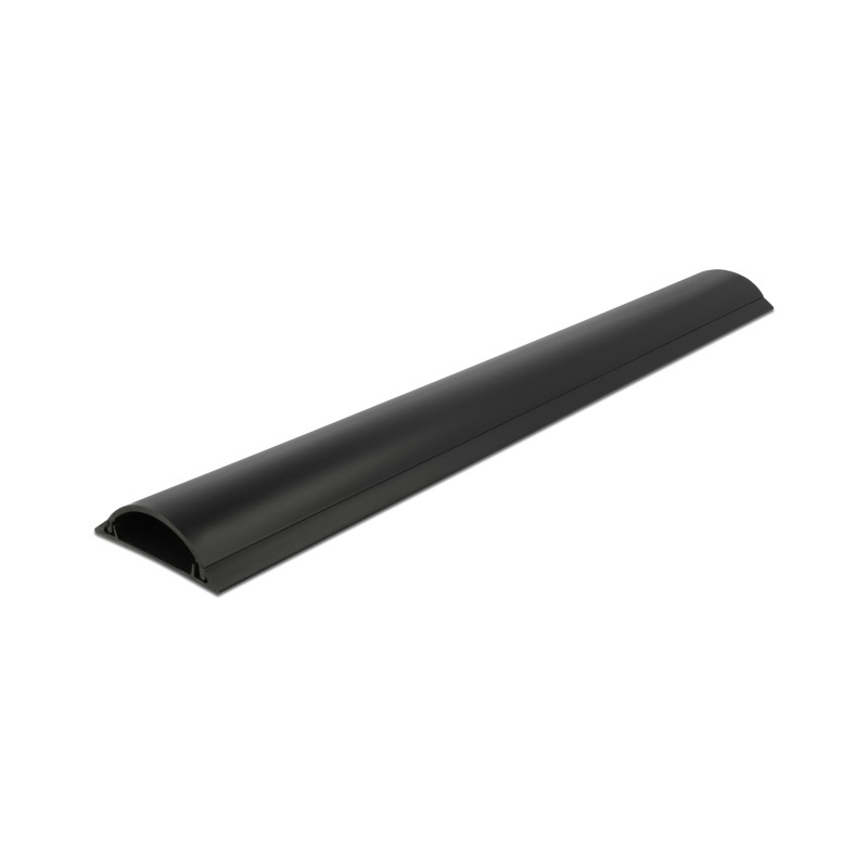 Delock Kabelkanal selbstklebend 70 x 20 mm - Länge 1 m schwarz