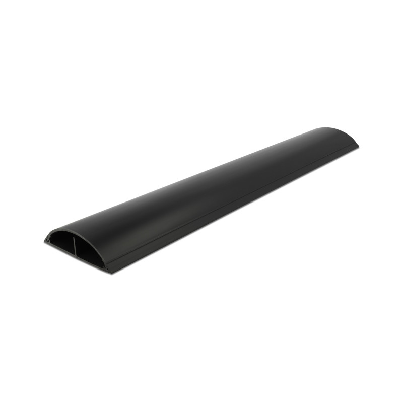 Delock Kabelkanal selbstklebend 89 x 21 mm - Länge 1 m schwarz