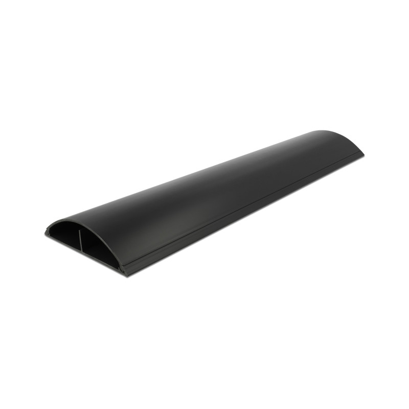 Delock Kabelkanal selbstklebend 119 x 26 mm - Länge 1 m schwarz