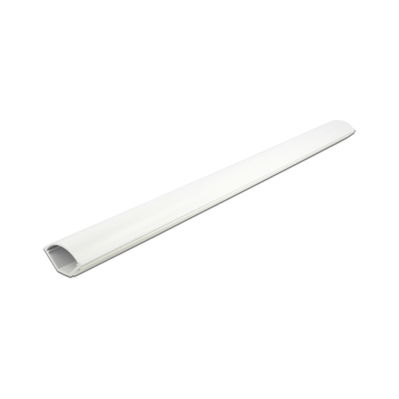 Delock Eckkanal selbstklebend 43 x 23 mm - Länge 1 m weiß