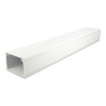Delock Kabelkanal mit Deckel selbstklebend 83 x 54 mm - Länge 1 m weiß