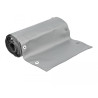 Delock Kabelschutzschlauch mit Knopfverschluss hitzebeständig 2 m x 50 mm grau / schwarz