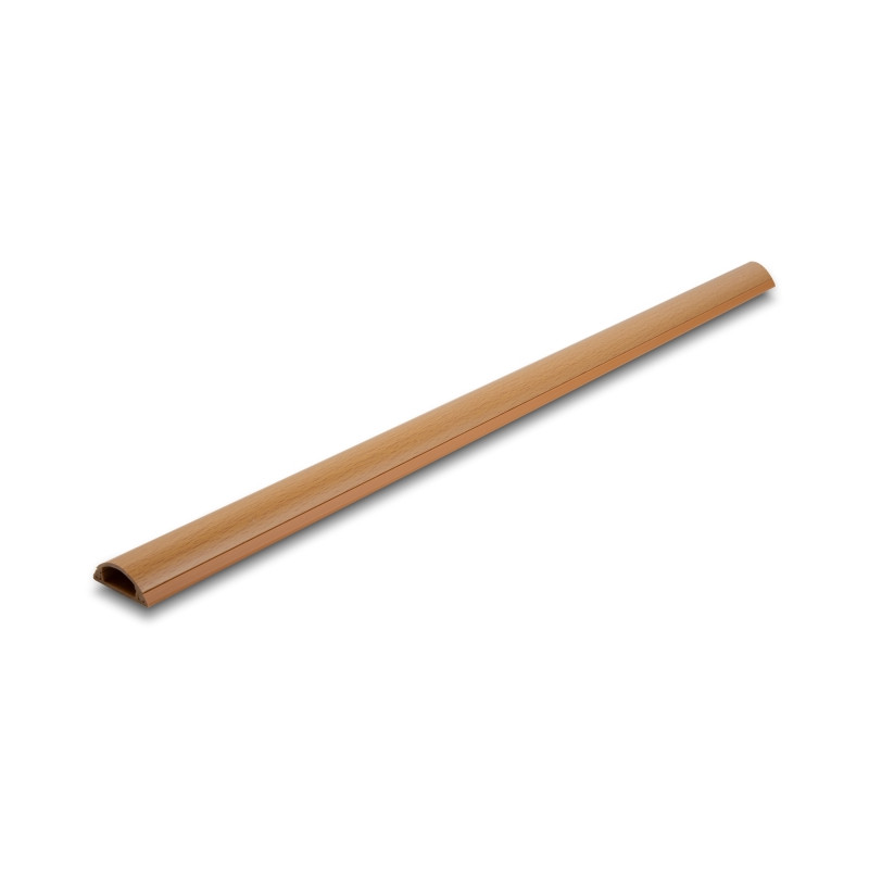 Delock Kabelkanal selbstklebend 30 x 11 mm - Länge 1 m Holzoptik