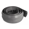 Delock Kabelkanal PVC flexibel 70 x 13 mm - Länge 1,5 m grau