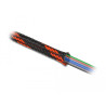Delock Geflechtschlauch dehnbar 2 m x 50 mm schwarz-rot