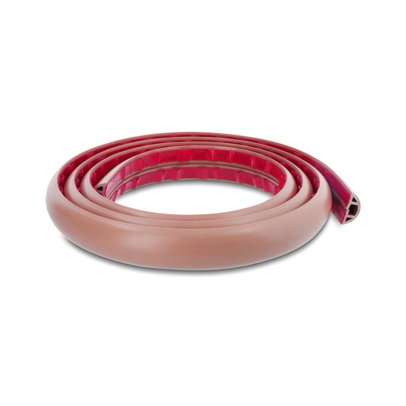 Delock Kabelkanal PVC flexibel 50 x 14 mm - Länge 2 m braun
