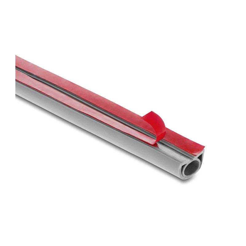 Delock Kabelkanal PVC flexibel 20 x 10 mm - Länge 2 m grau