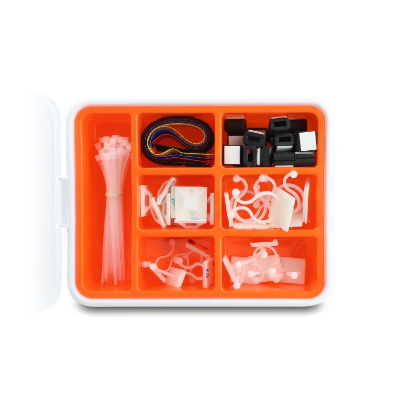 Delock Kabelmanagement Box Set 99-teilig