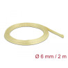 Delock Geflechtschlauch aus Aramid Fasern 2 m x 6 mm