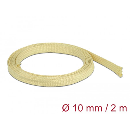 Delock Geflechtschlauch aus Aramid Fasern 2 m x 10 mm