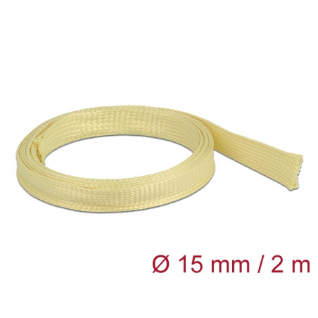 Delock Geflechtschlauch aus Aramid Fasern 2 m x 15 mm