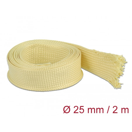Delock Geflechtschlauch aus Aramid Fasern 2 m x 25 mm