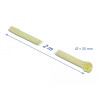 Delock Geflechtschlauch aus Aramid Fasern 2 m x 25 mm